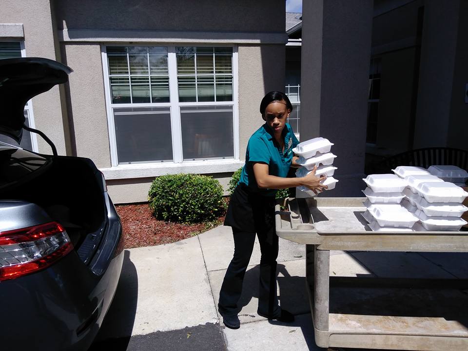 Food Delivery after Hurricane Irma Food Delivery after Hurricane Irma